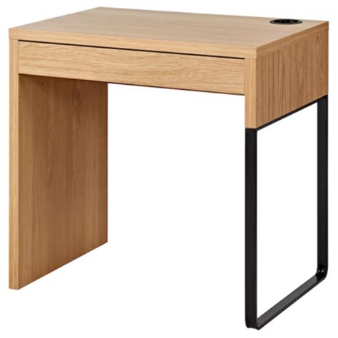 IKEA Micke Computer Desk Drawer Home OR Office, Color-OAK Effect 73x50 ...