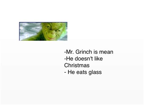 Mr Grinch on FlowVella - Presentation Software for Mac iPad and iPhone