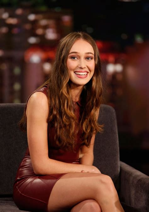 ALYCIA DEBNAM-CAREY at Jimmy Kimmel Live 08/27/2015 - HawtCelebs ...