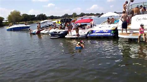 Titty City Lake Lewisville party Cove 2016 - YouTube