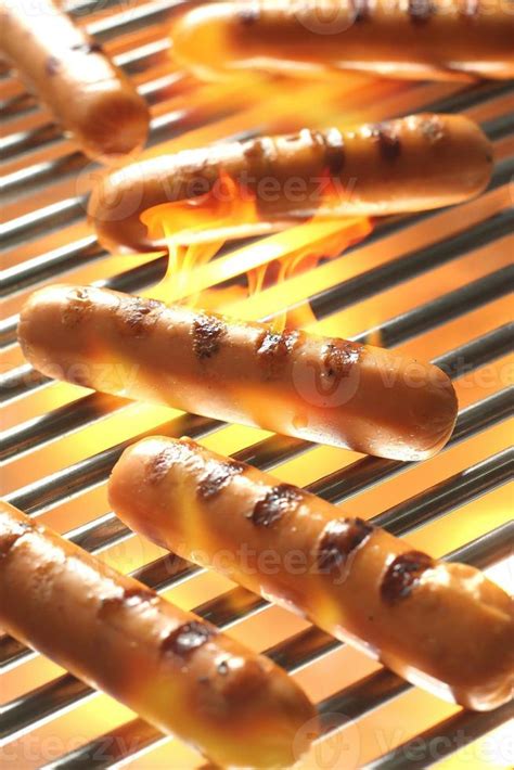 Grilled Sausage, Hot dog 724641 Stock Photo at Vecteezy