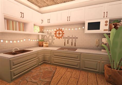 Aesthetic Kitchen Ideas Roblox Bloxburg Tiny House Layout Modern | My XXX Hot Girl