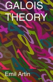 Galois theory by Emil Artin | Open Library