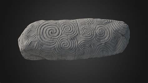 Newgrange Entrance Stone by The Discovery Programme - 3D model ...