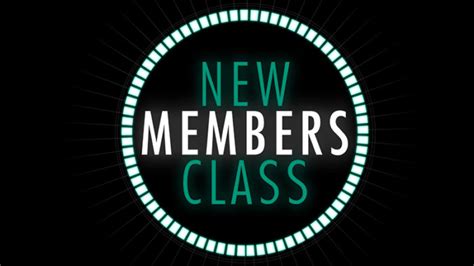 New Members Class