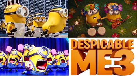 Despicable Me 3 - Minions All Funny Scenes | Minions Funny Moments ...