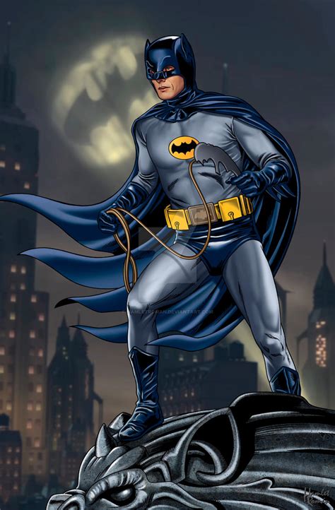 Batman Adam West 1966 by hamletroman on DeviantArt