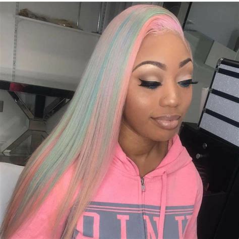 Ombre Hair, Pink Hair, Pastel Hair, Cotton Candy Hair, Ass Hair, Hair Laid, Hair Collection ...