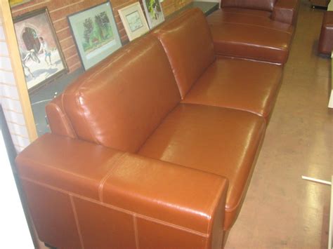 SOLD leather sofa | See our ads on Craigslist and www.seattl… | Flickr