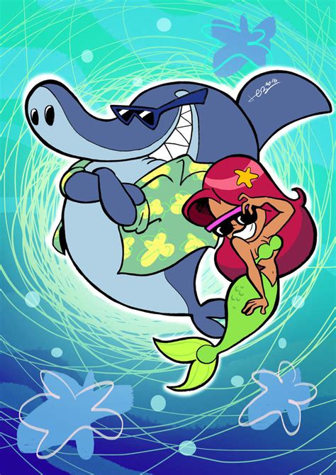 Sharko and Marina by JuneDuck21 on DeviantArt