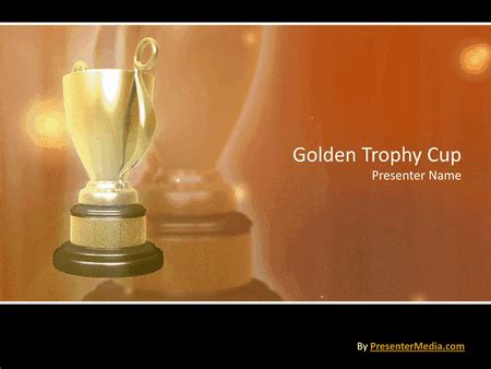 Golden Trophy Presentation | Powerpoint templates, Powerpoint template free, Powerpoint 2010