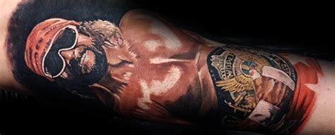 60 WWE Wrestling Tattoos for Men [2023 Inspiration Guide]