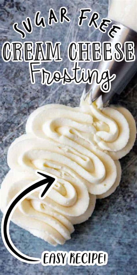 Sugar Free Cream Cheese Frosting • MidgetMomma