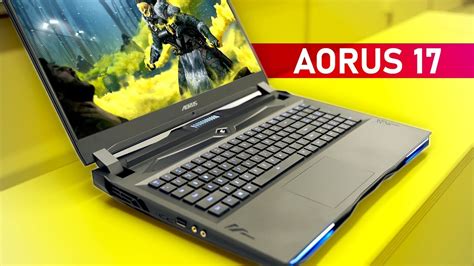 Aorus 17 - A Mechanical Keyboard On A Gaming Notebook! - YouTube