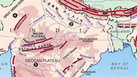 Deccan plateau /The peninsular plateau /geo/ch 2 class 9th - YouTube