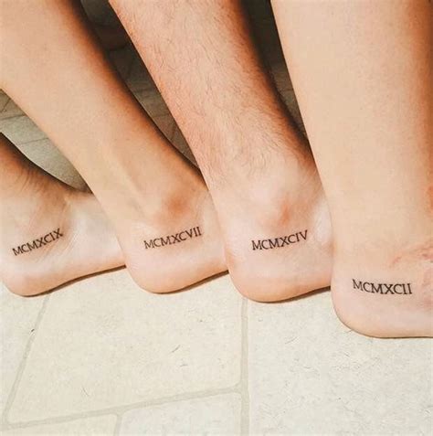 Clear Matching Family Tattoos - Matching Family Tattoos - Family ...