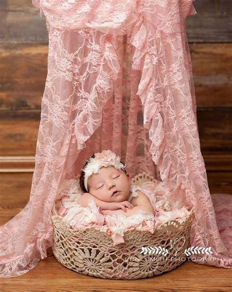 Stunning Newborn Lace Canopy Photo Prop. Canopy is made of gorgeous high quality lace with hand ...