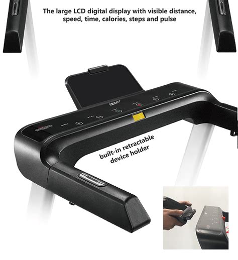 Genki 2HP Treadmill Folding Fitness Exercise Machine Home Gym Equipment 420mm Belt - BestDeals.co.nz