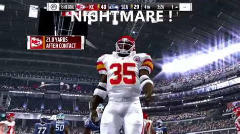 Christian Okoye Tecmo Bowl and Madden NFL LEGEND - YouTube