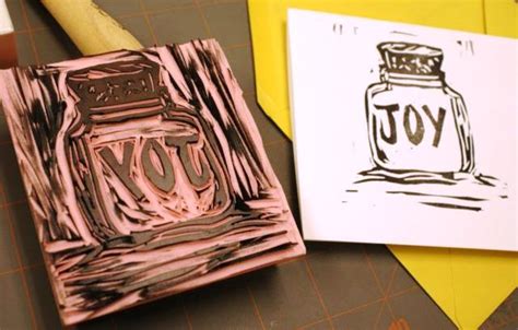 Paper Source Workshop: Carve Your Own Rubber Stamps - Paper Source Blog