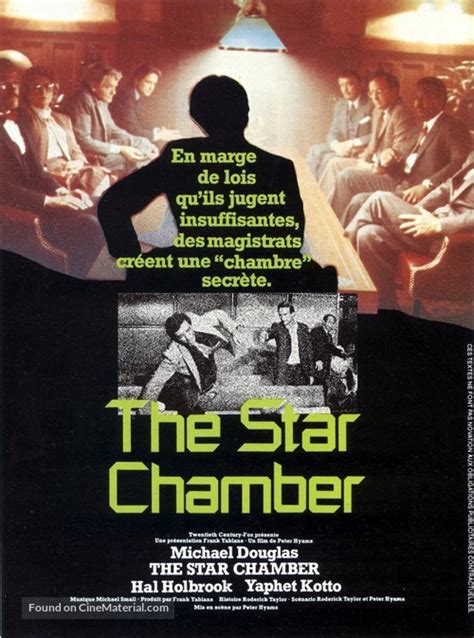 The Star Chamber (1983) French movie poster