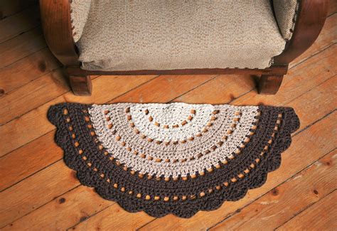 Crochet Half Circle Rug Free Patterns