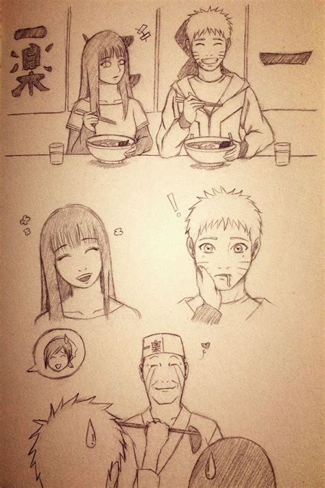 #naruhinaislove Teuchi's happy that Naruto has someone who loves him. Teuchi: My little boy's ...