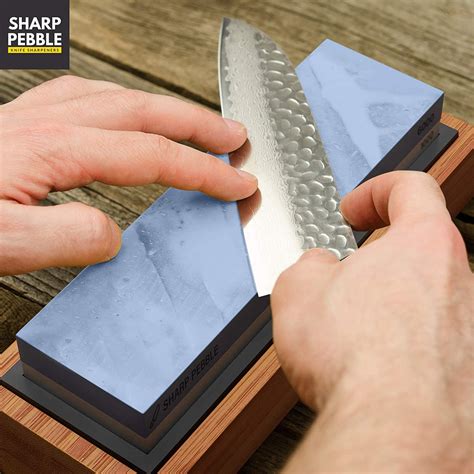 Sharp Pebble Sharpening Stone Grit 1000/6000