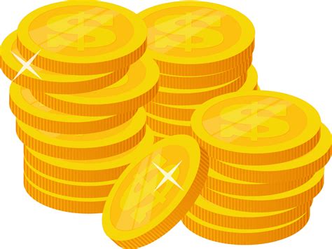 Gold Coins Stack Transparent Png Stickpng - vrogue.co