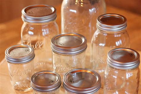 Sizes of Canning Jars - Rosehips & Honey