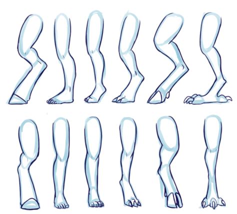 digitigrade legs - Google Search | Drawings, Art tutorials drawing, Art reference photos