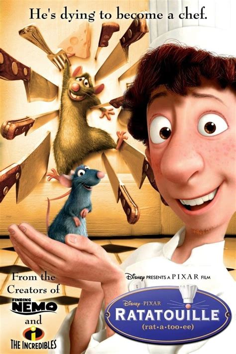 Pin by Munzaga on Movies | Ratatouille movie, Pixar films, Ratatouille 2007