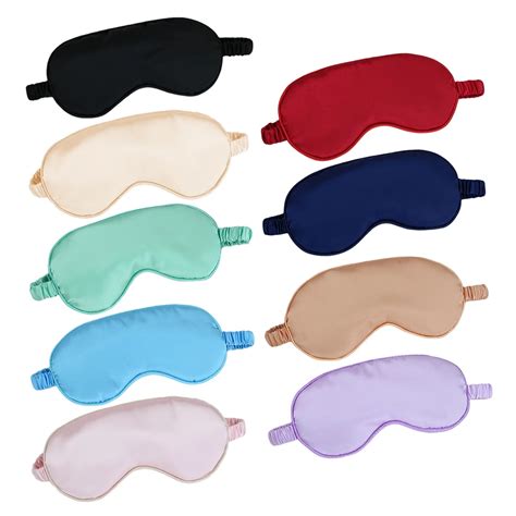 High Quality Double sided Simulation Silk Eye Mask Soft&Smooth Silk Eye Protection Sleep Shading ...