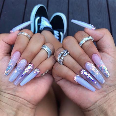 on Instagram: “ICE QUEEN 🥵💎💎🥵 . Using the best acrylic system @valentinobeautypure VBP bare me ...