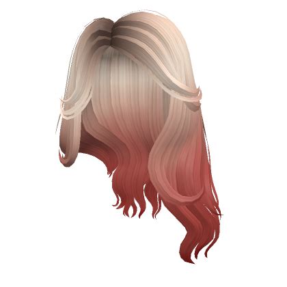 Jennifers Hair - Blonde Red Ombre | Roblox Item - Rolimon's