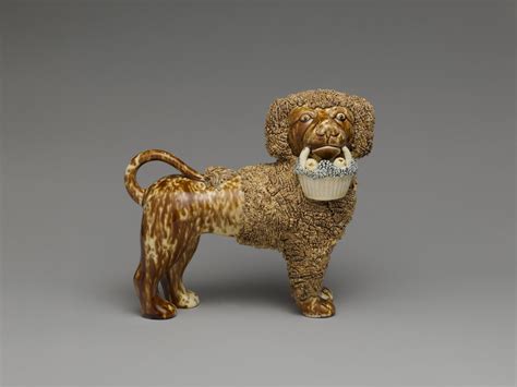 Attributed to United States Pottery Company | Standing poodle | American | The Metropolitan ...