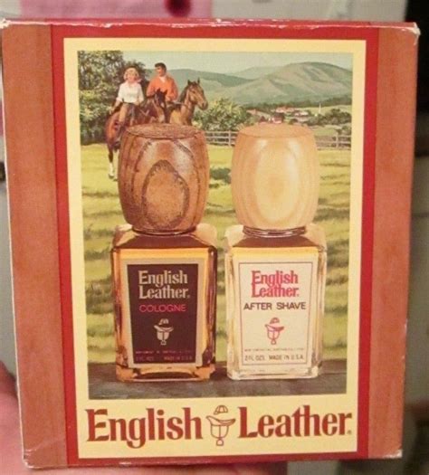 Vtg English Leather Gift Set Mens Aftershave & Cologne 2 oz each boxed set #EnglishLeather ...