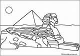 Sphinx Coloring Page  Enchanted Learning sketch template