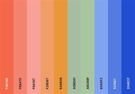 color palette ideas | Color palette bright, Hex color palette, Rgb color codes
