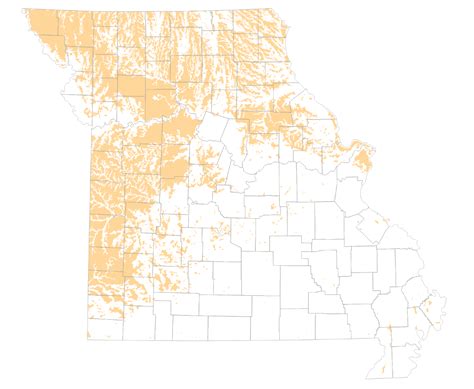 MOHAP - Presettlement Prairie Map of Missouri