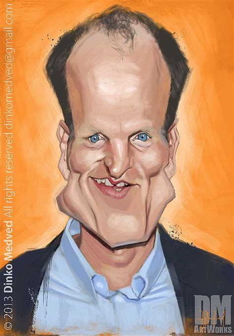 Woody Harrelson! | Caricature sketch, Celebrity caricatures, Caricature