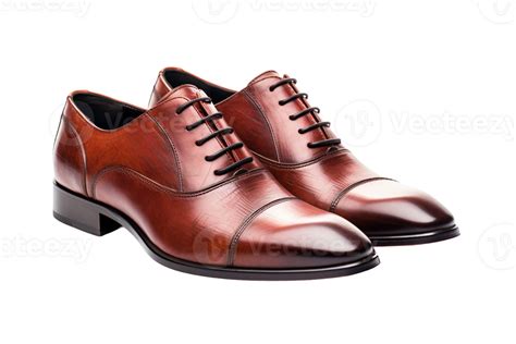 AI generated Leather Men's Shoes with Transparent Background. 36498578 PNG