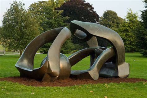 Sculptor Henry Moore