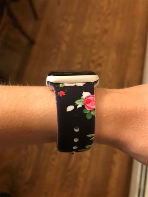 APPLE WATCH BAND 38mm 40mm 42mm 44mm Vintage Flowers Floral | Etsy