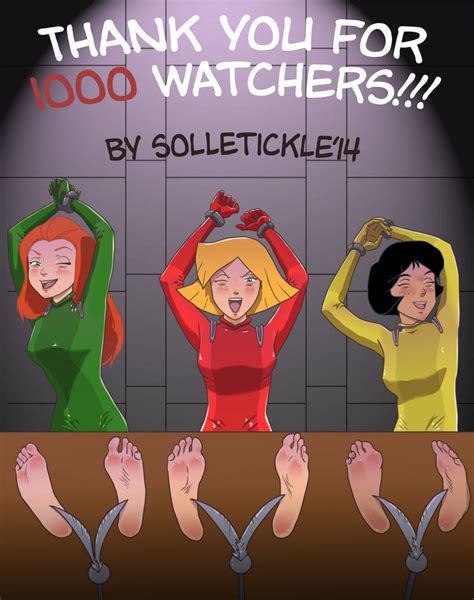 Totally spies tickled by solletickle on DeviantArt