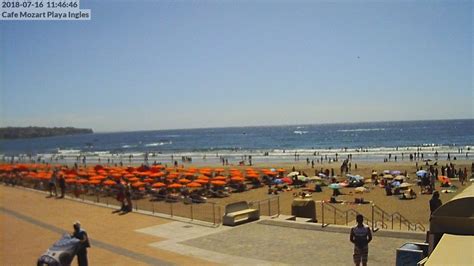 Webcam Maspalomas (Gran Canaria): View from the Cafe Mozart - Webcam Galore