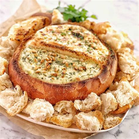 2 IN 1! Cob Loaf w/ Cheese and Bacon PLUS Spinach Dip · Chef Not Required...