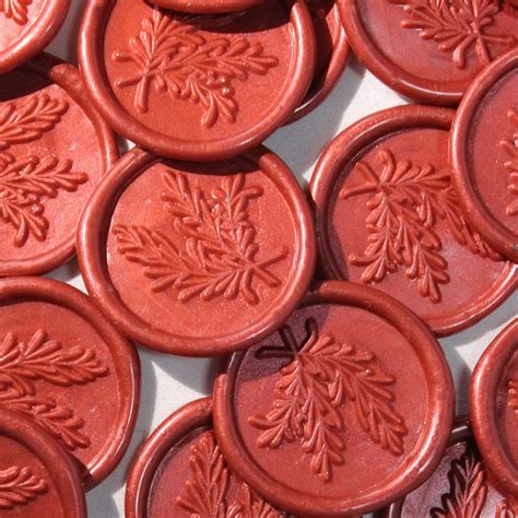 Amazon.com: 25 Pcs Wax Seal Stickers - Eucalyptus Wedding Envelope Wax Seal Stickers, Self ...