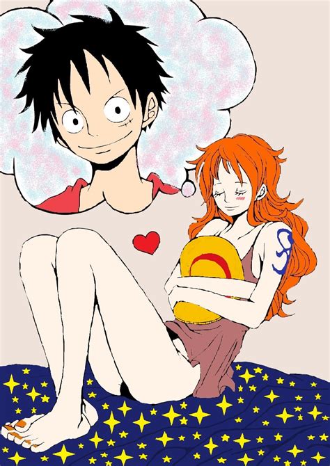 Luffy x Nami by womanTENSAIinathens on DeviantArt