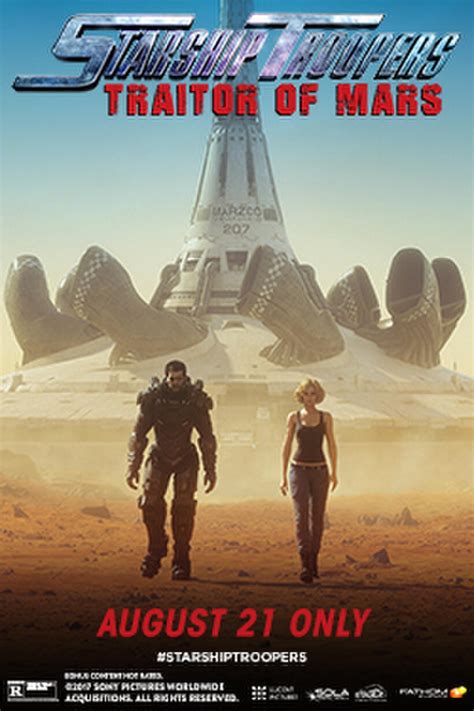 Starship Troopers: Traitor of Mars Showtimes | Fandango